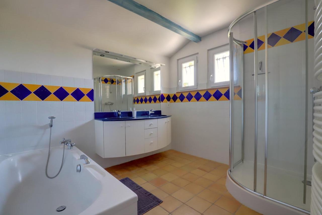 Gîte la grappe Occitane - 14 personnes - piscine privée Ambres Exterior foto